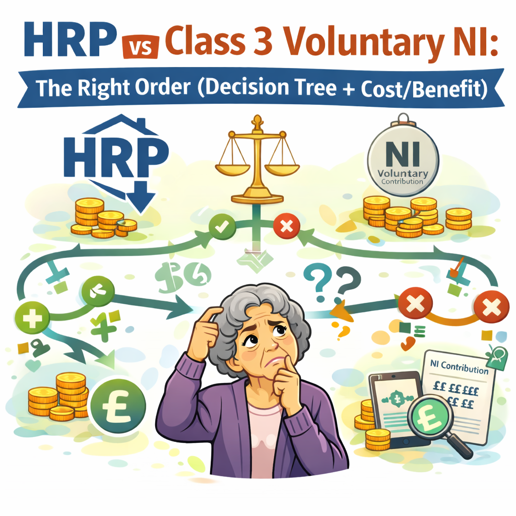 HRP vs Class 3 Voluntary NI: The Right Order (Decision Tree + Cost/Benefit)