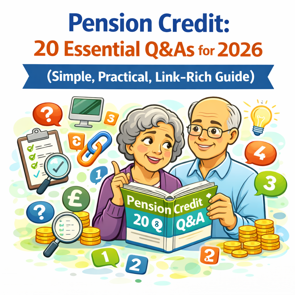 Pension Credit: 20 Essential Q&As for 2026 (Simple, Practical, Link-Rich Guide)