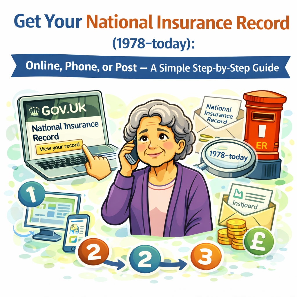 Get Your National Insurance Record (1978–today): Online, Phone, or Post — A Simple Step-by-Step Guide