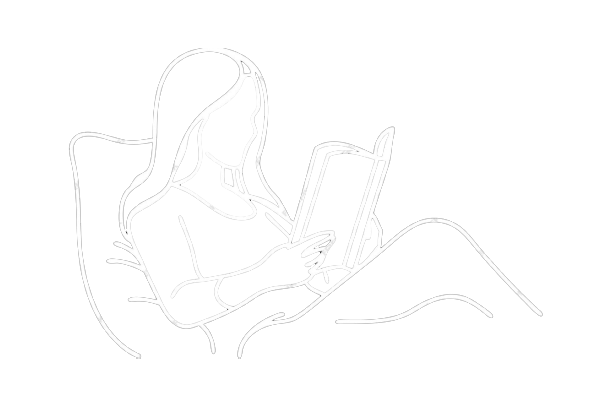 Woman reading a book